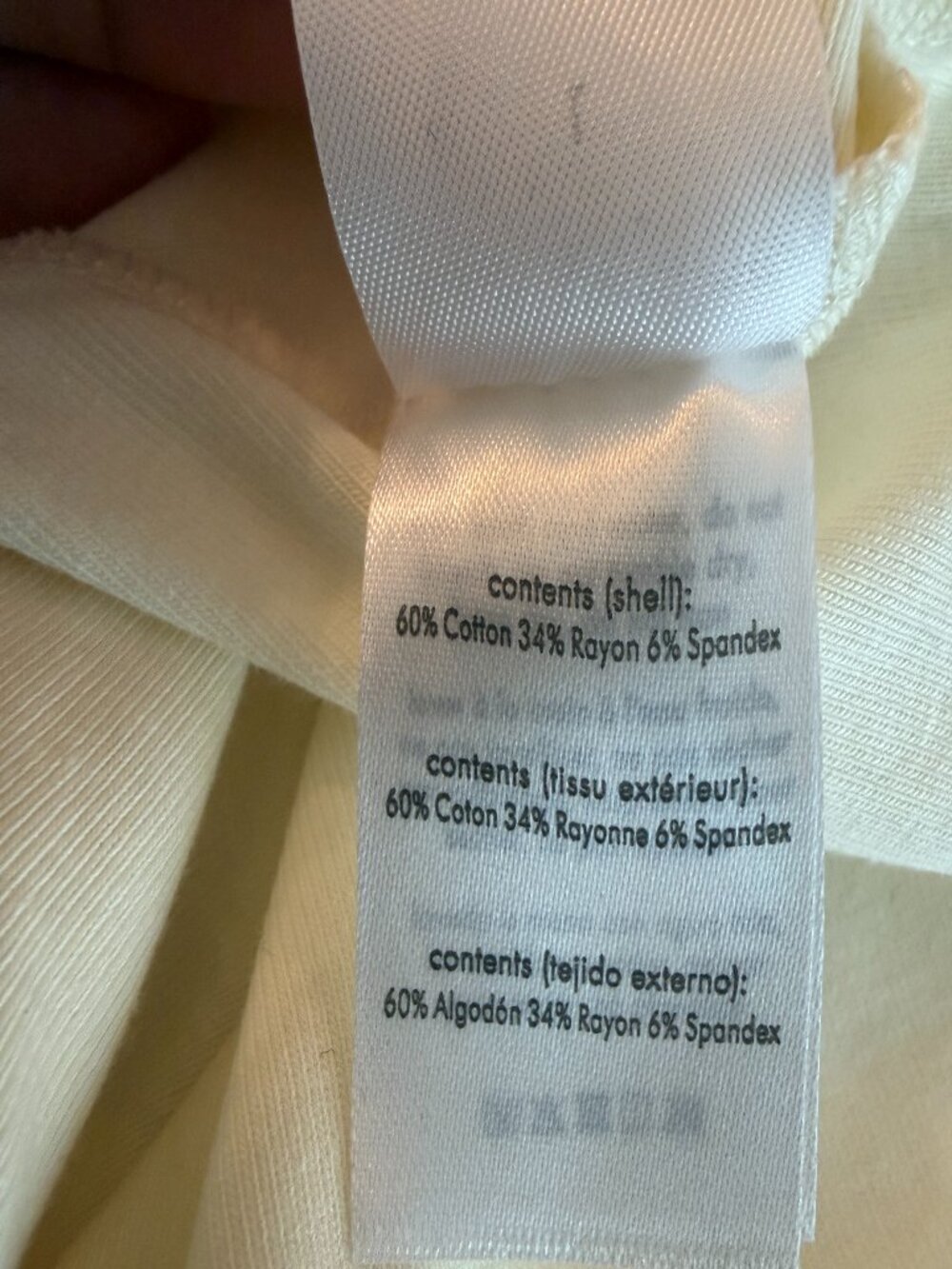 WeWoreWhat Halter Cowl Neck Mini Dress in Ivory - Size L - Picture 7 of 10